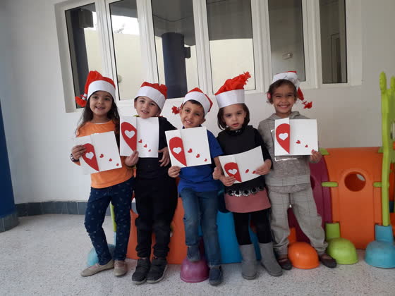Enfants de maternelle lors du spectacle de fin d’année